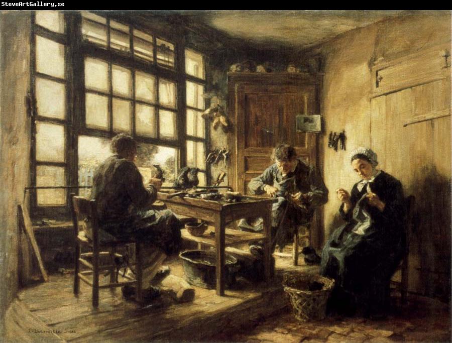 Leon Lhermitte The Cobblers